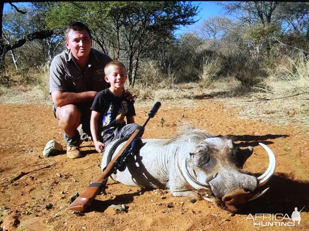 Hunting Warthog in South Africa