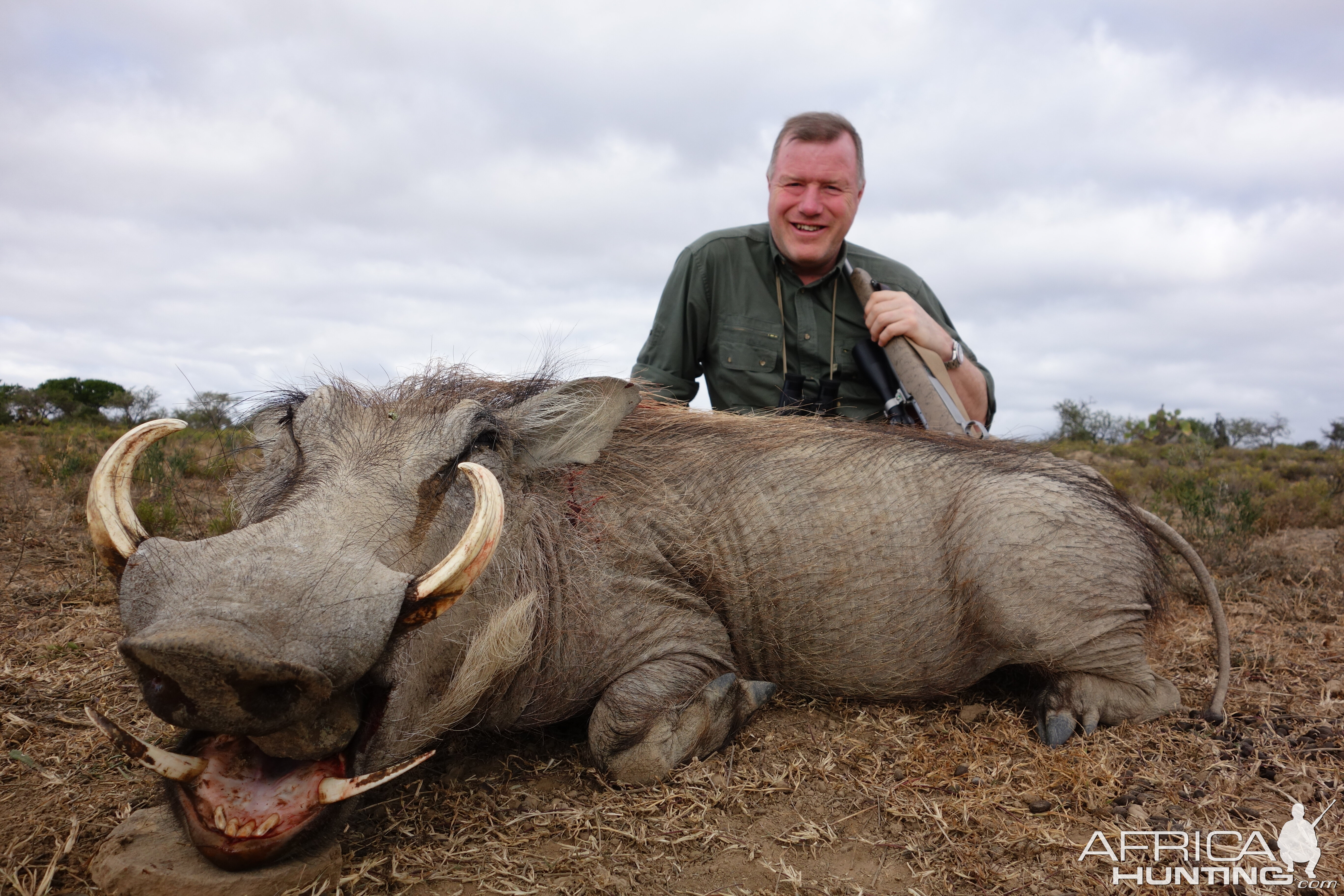 Hunting Warthog in South Africa