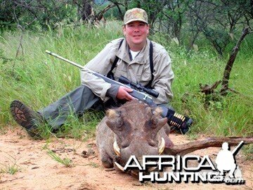 Hunting Warthog Namibia