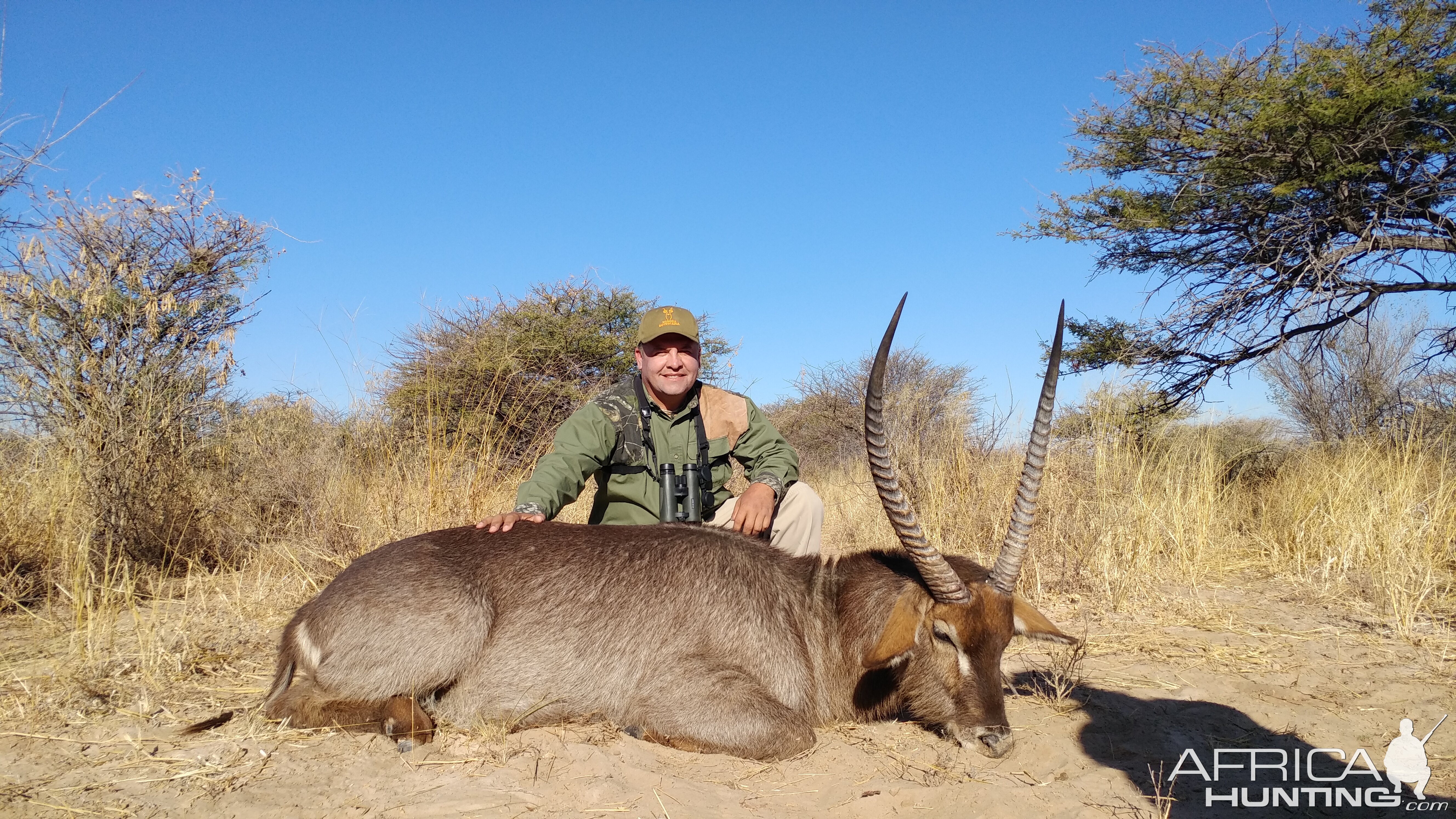 Hunting Waterbuck in Botswana