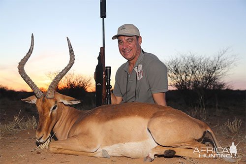 Impala Hunt Kalahari Namibia