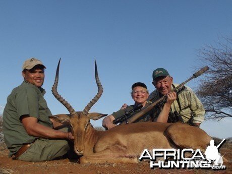 Impala hunt with Wintershoek Johnny Vivier Safaris