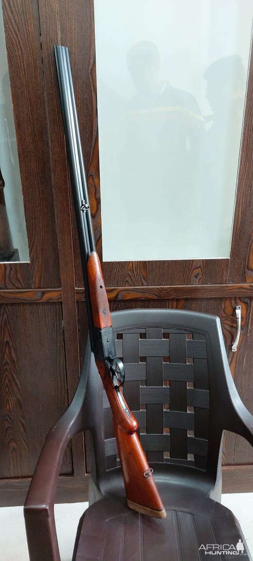 Indian Ordinance Factories 12 Bore DBBL