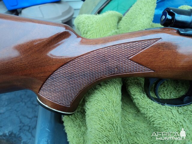 Interarms Mark X Alakan 458 Winchester Rifle