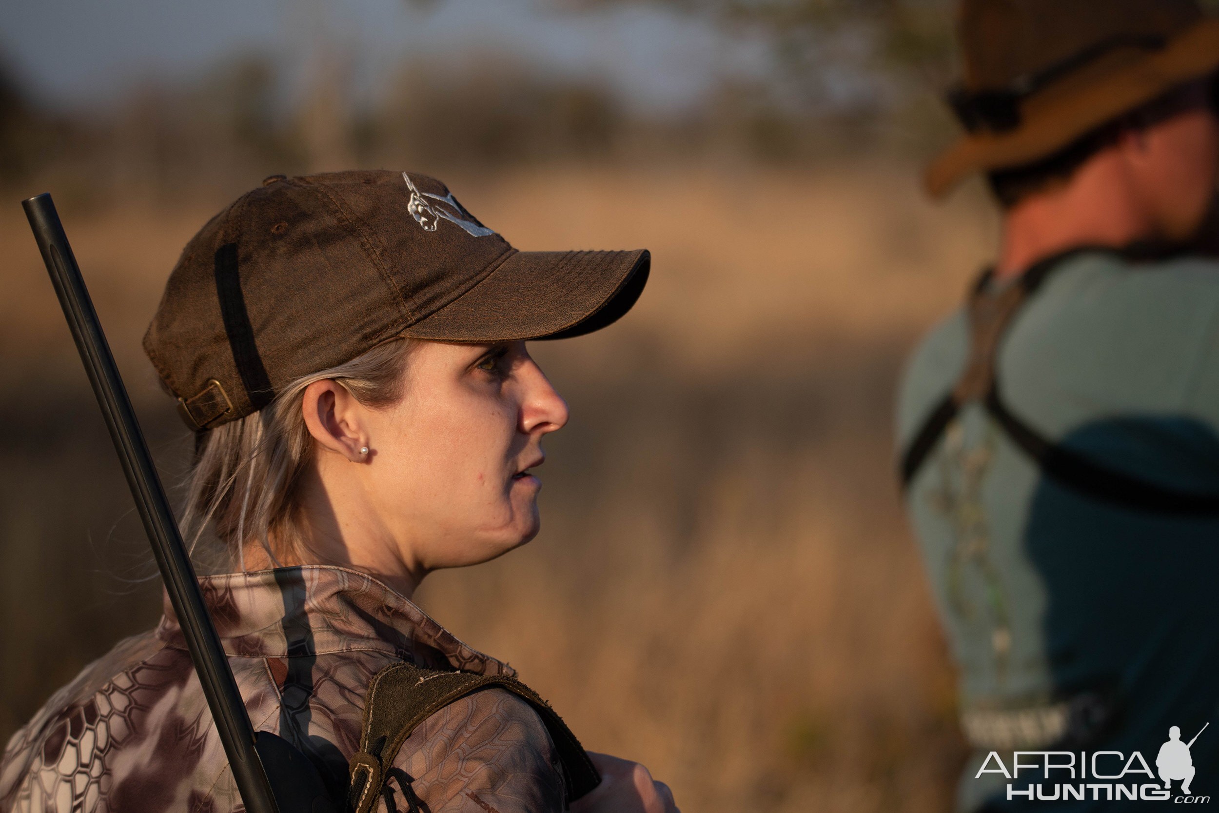 Kirstie Ennis Hunting in South Africa