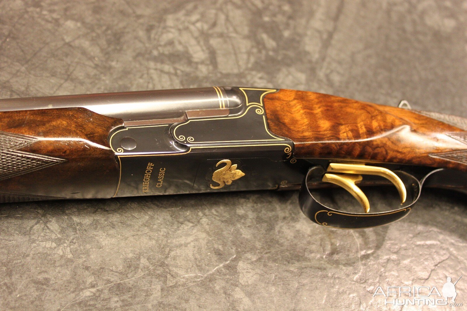 Krieghoff Classic Big Five in cal 375 H&H Mag Double Rifle
