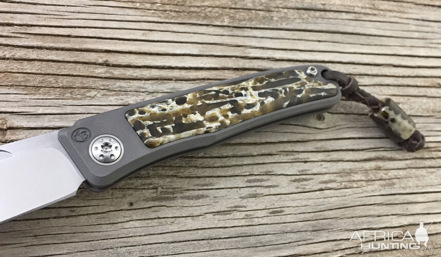 Kudu Bone Rinkhals Slip Joint Folder from African Sporting Creations