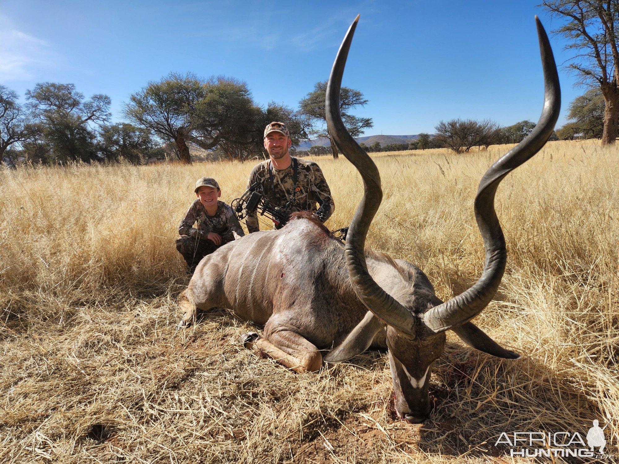 Kudu Bow hunt Namibia