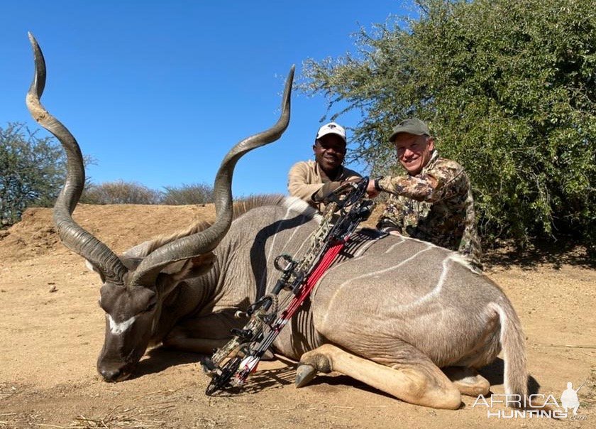 Kudu Bow Hunt Namibia