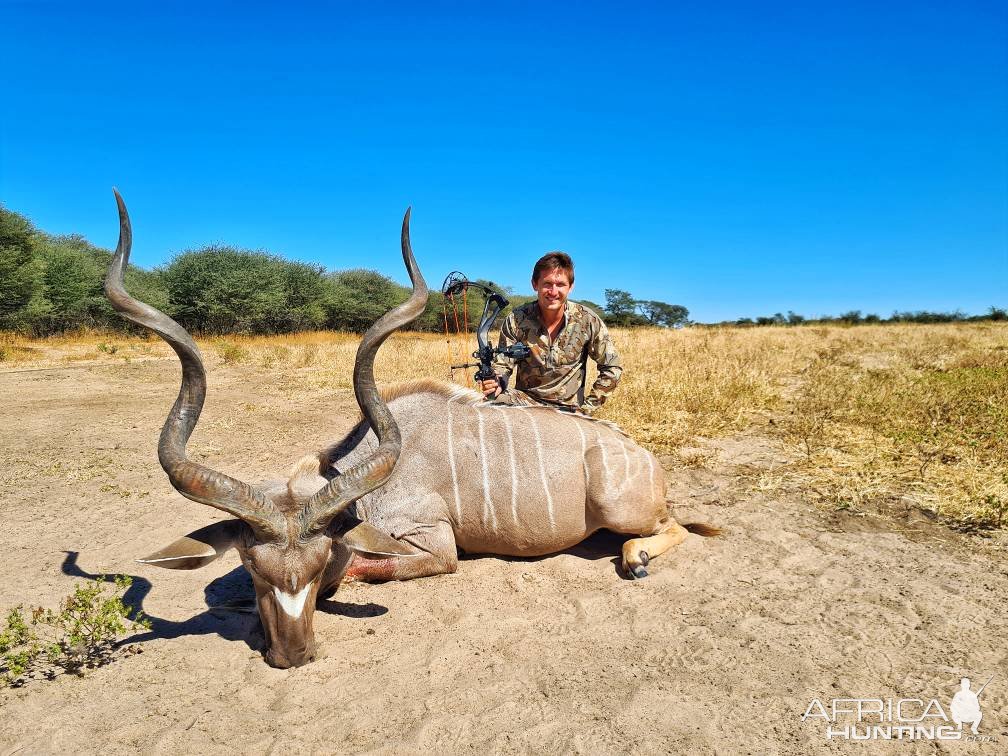 Kudu Bow Hunting Namibia