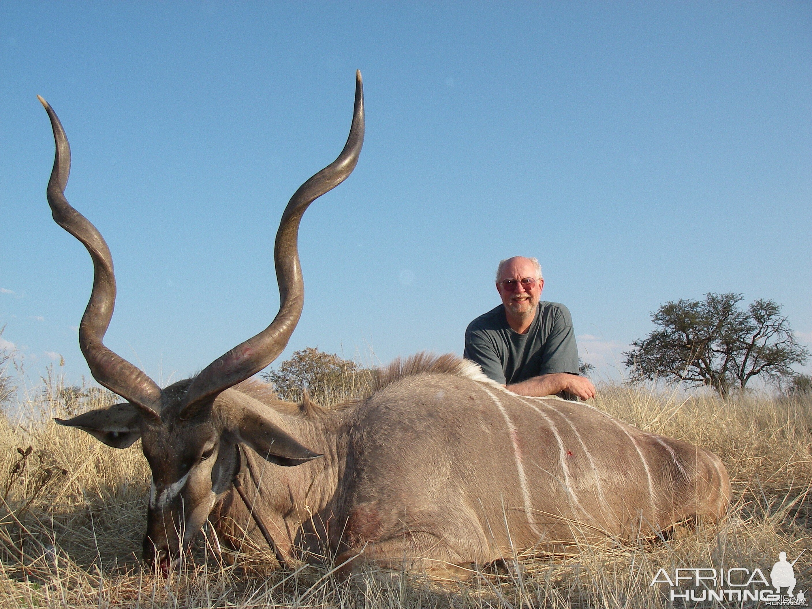 Kudu harvested by Kowas Hunting Safaris