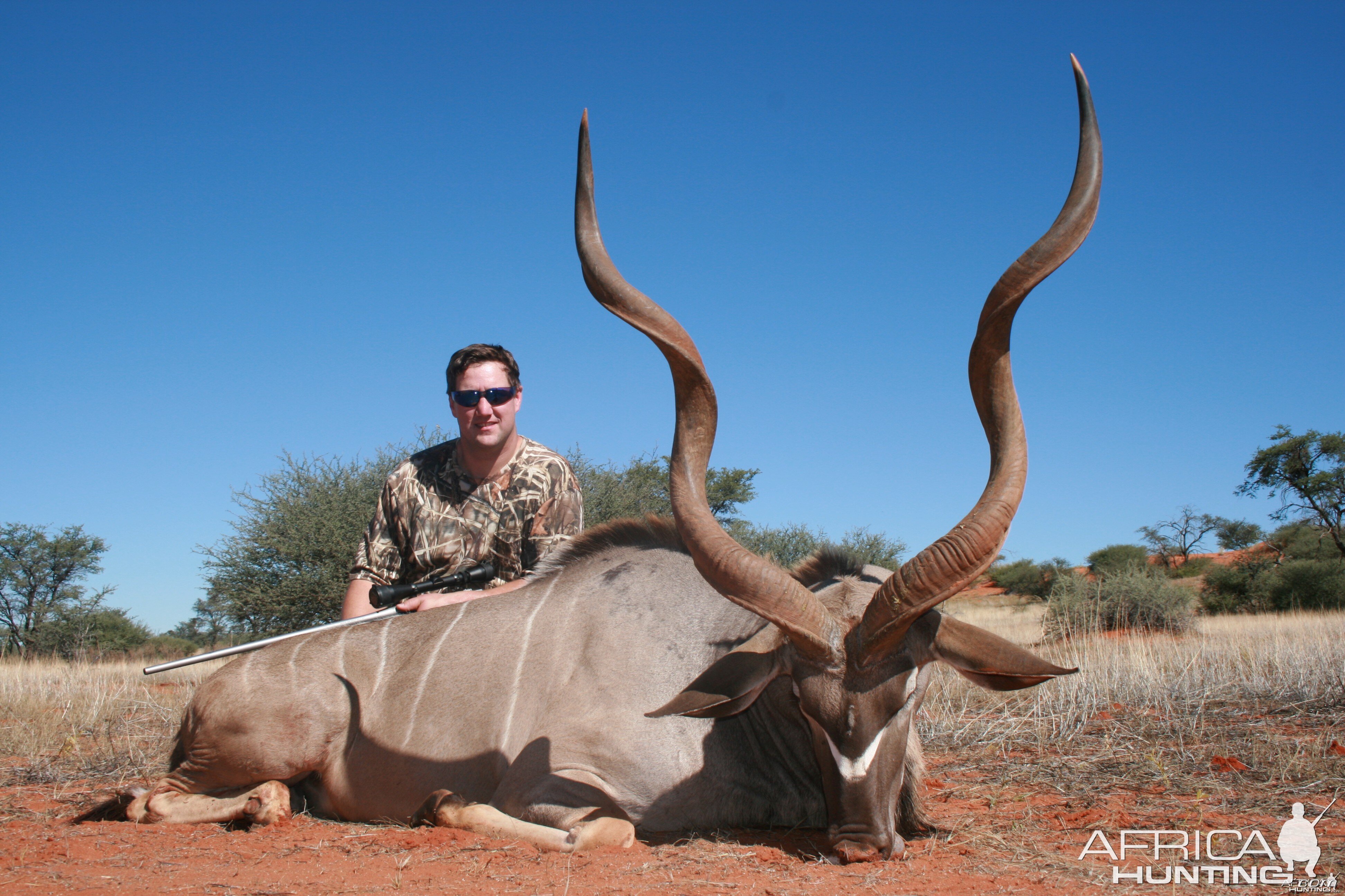 Kudu hunt in Namibia