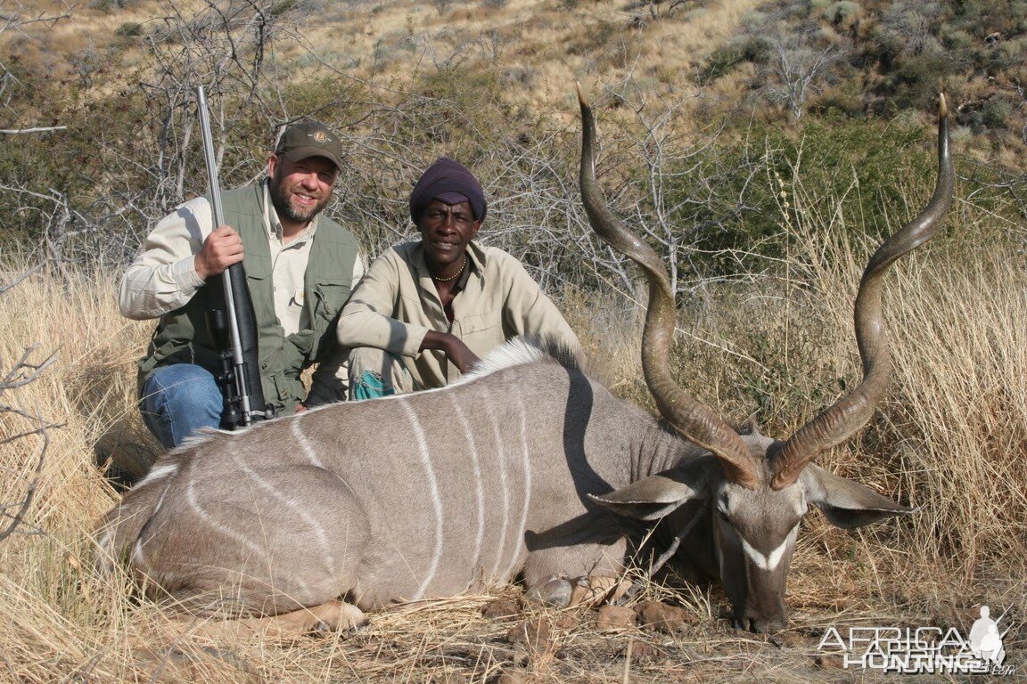 Kudu hunt in Namibia