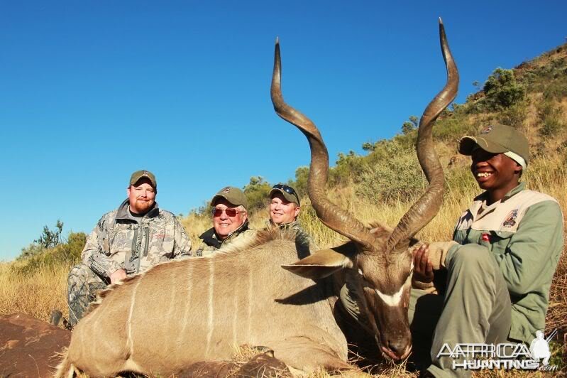 Kudu hunted in South Africa