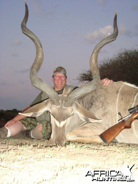 Kudu hunted in South Africa