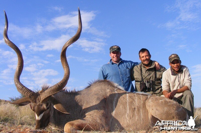 Kudu hunted with Wintershoek Johnny Vivier Safaris