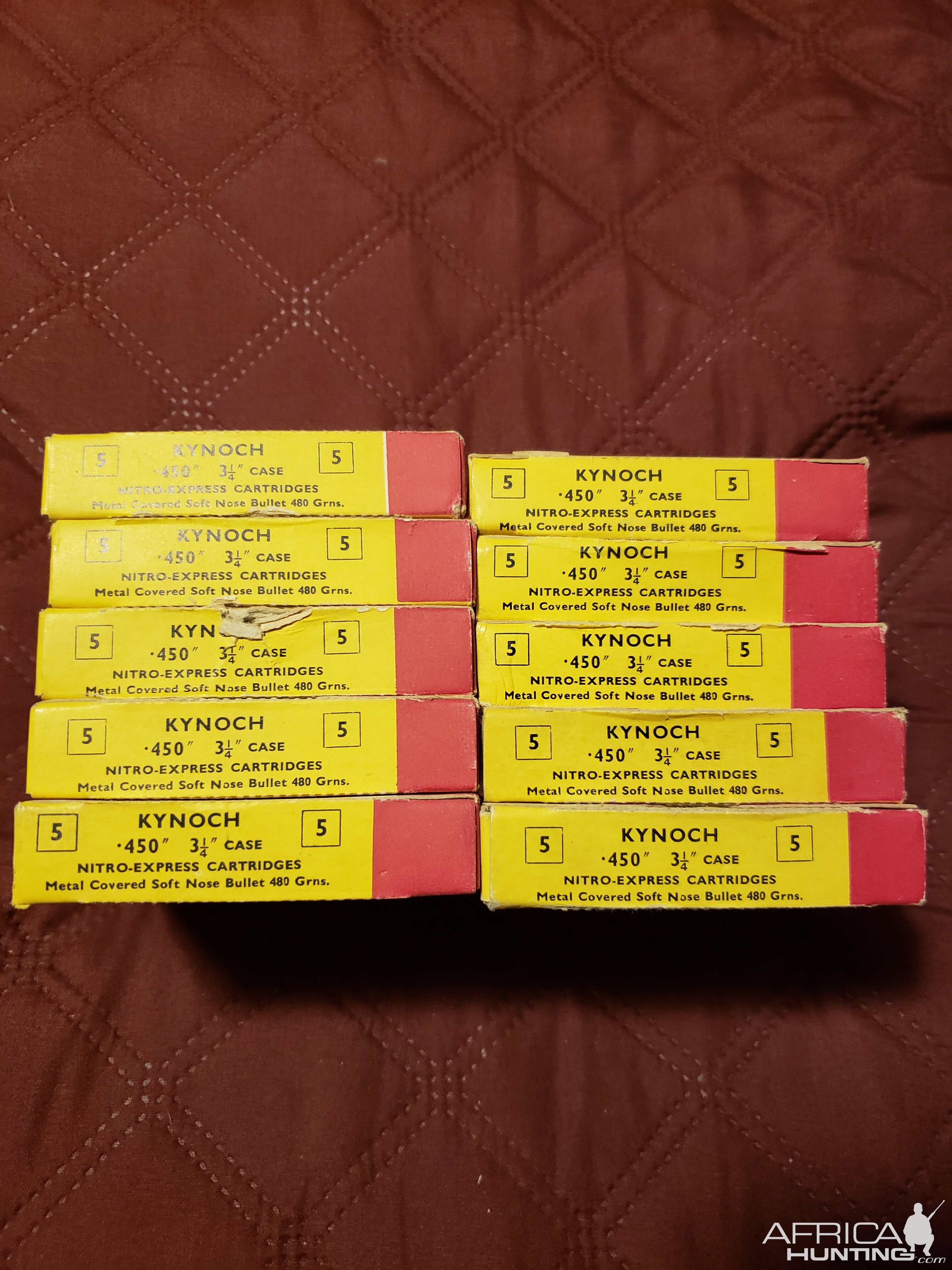 Kynoch 450 Nitro Express Ammunition