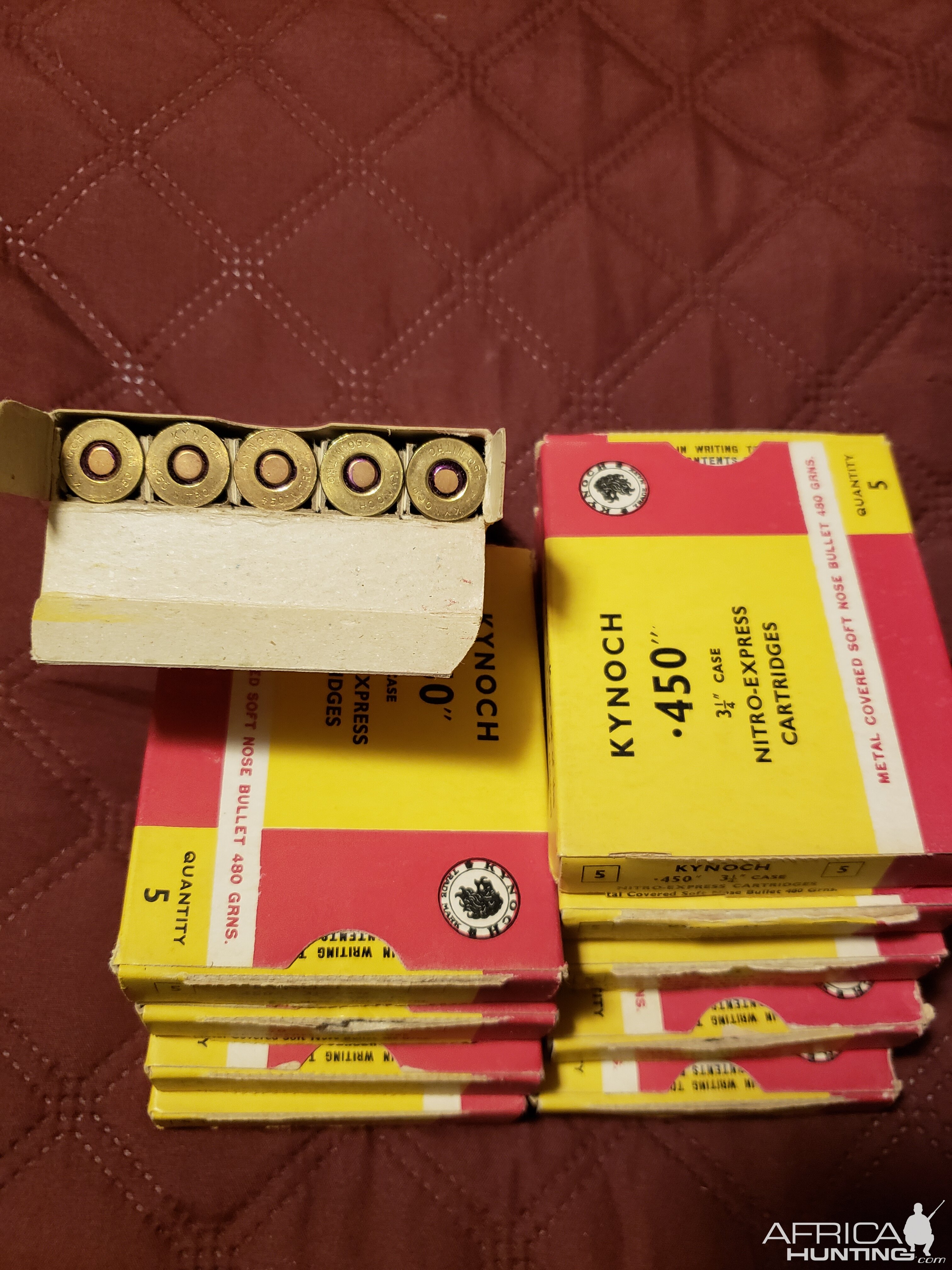 Kynoch 450 Nitro Express Ammunition