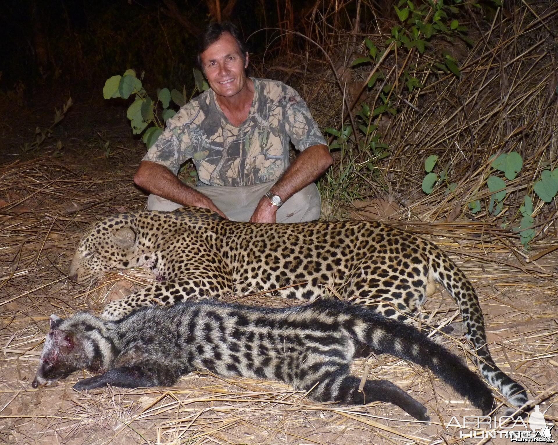 Leopard and Civet hunted in CAR