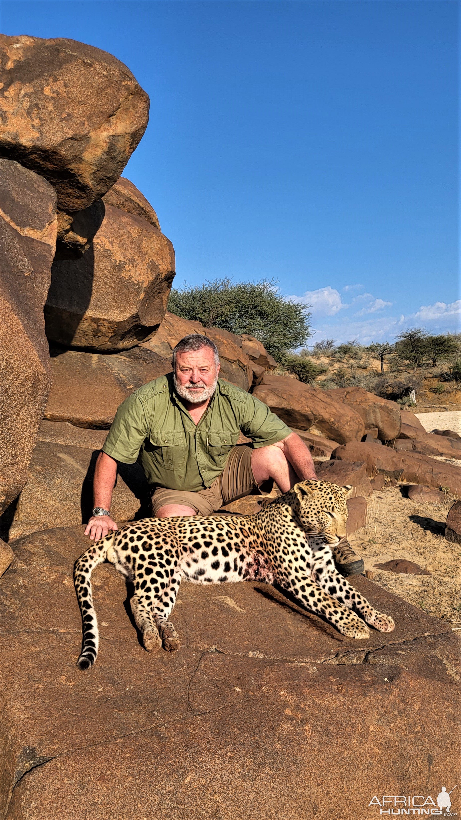 Leopard Hunt Namibia