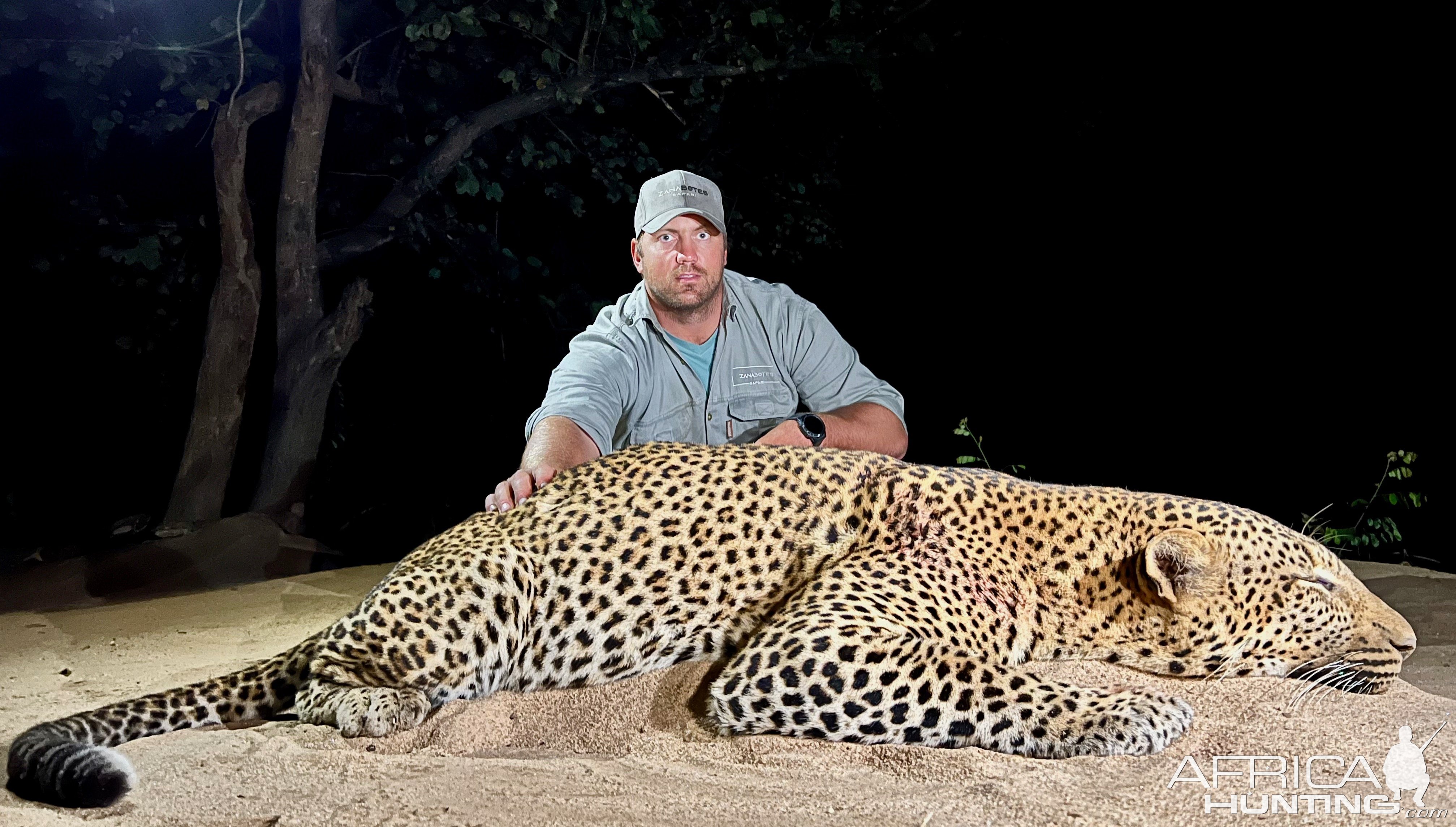 Leopard with Zana Botes Safari