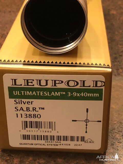 Leupold 3-9 Ultimate Slam Muzzleloader Scope