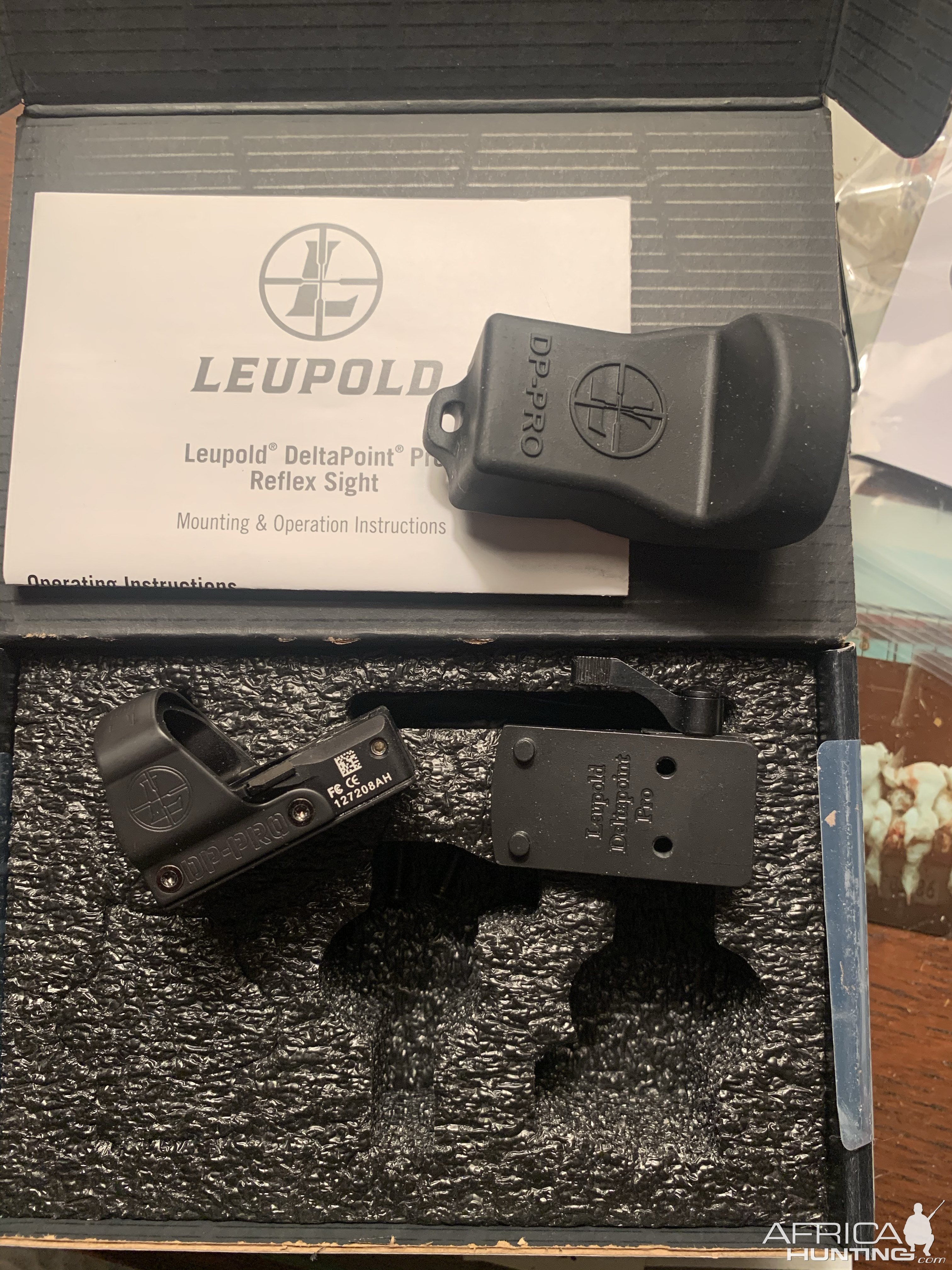 Leupold Delta Point Pro 2.5 With AHR QD lever CZ 550