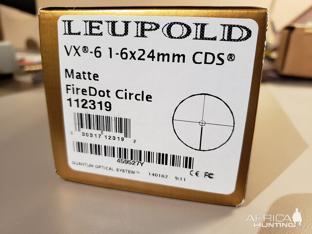 Leupold VX6,1-6 Riflescope