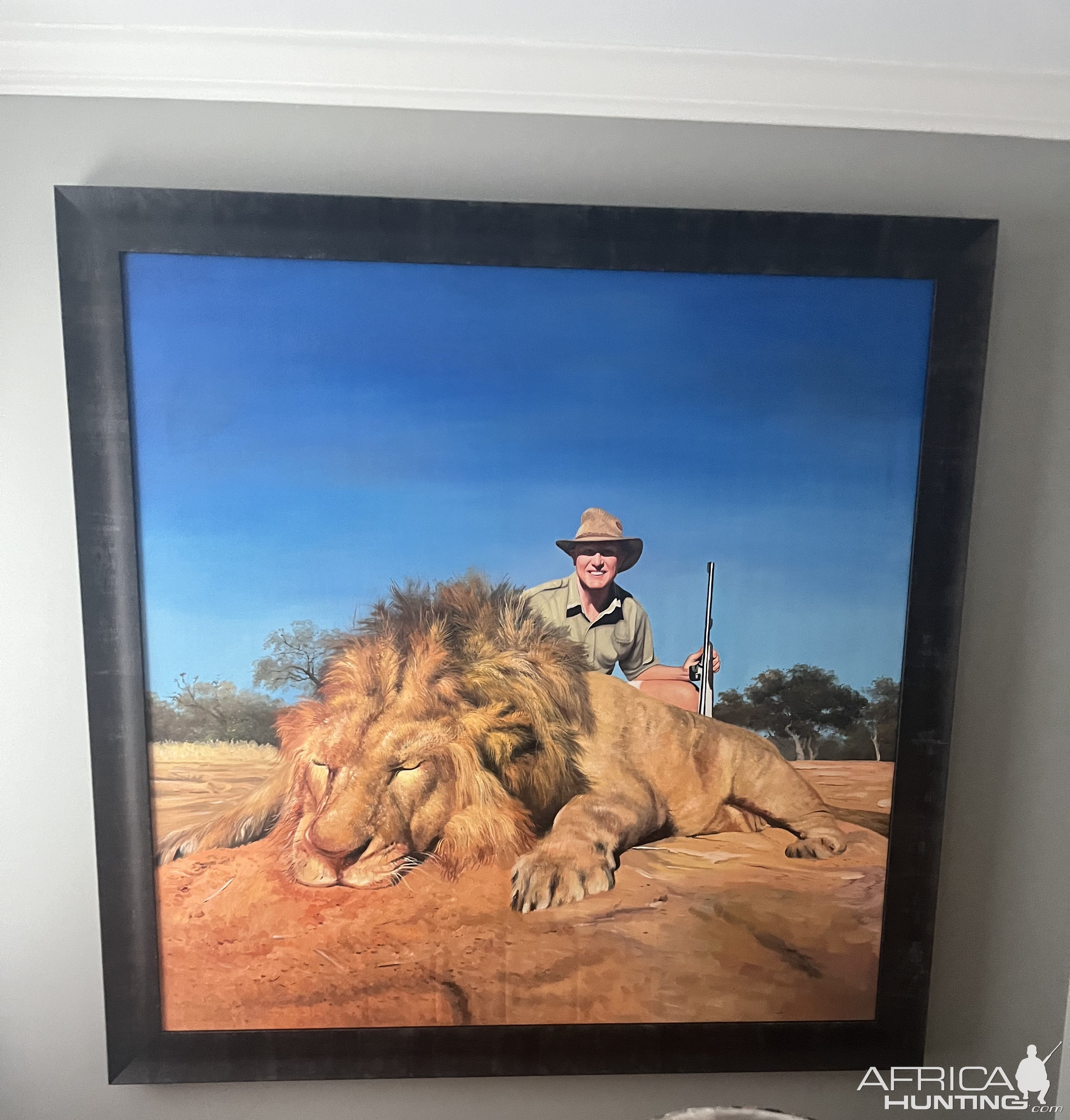 Lion Oil Canvas Painting