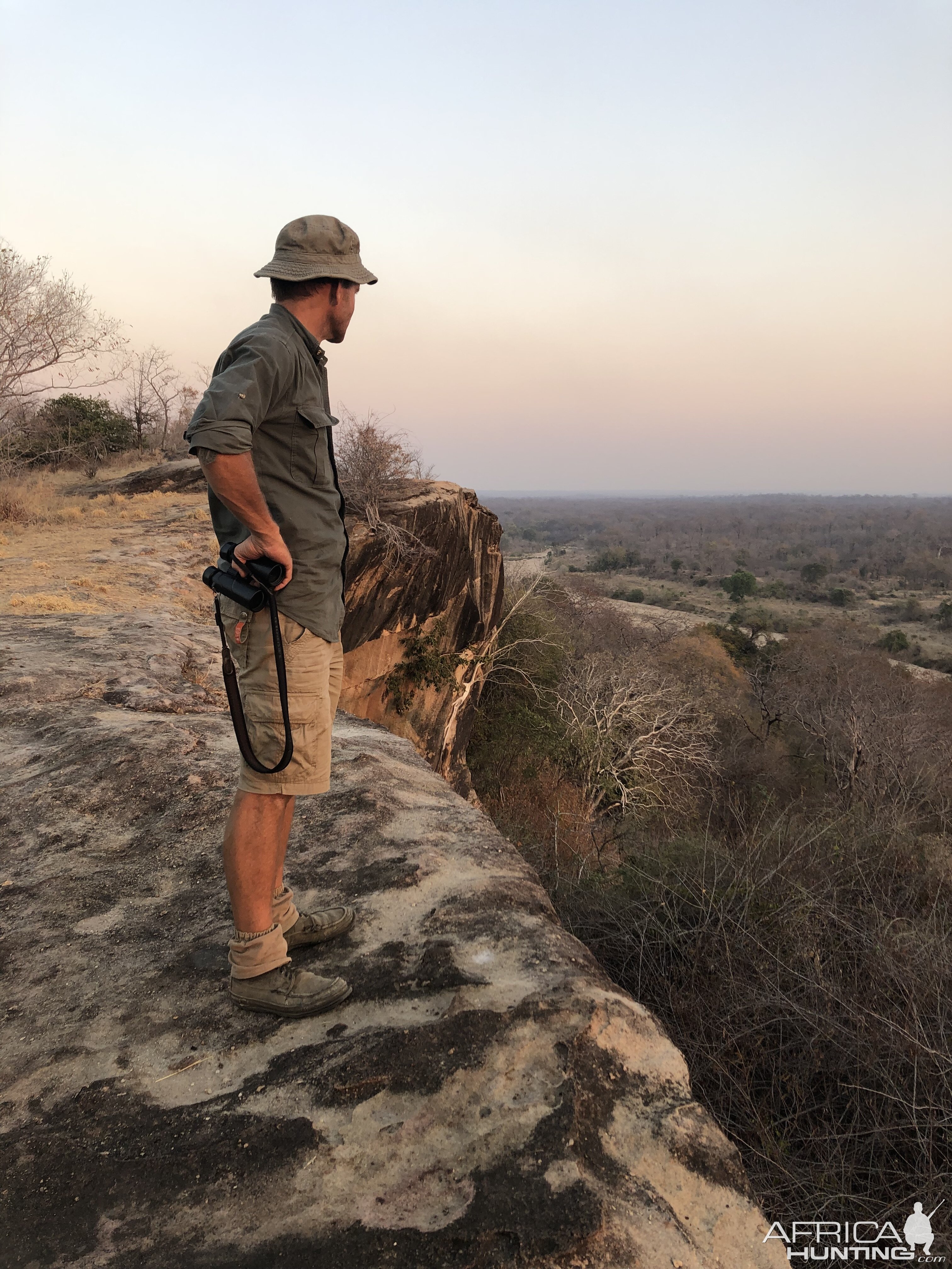 Looking out over the valley in Zimbabwe