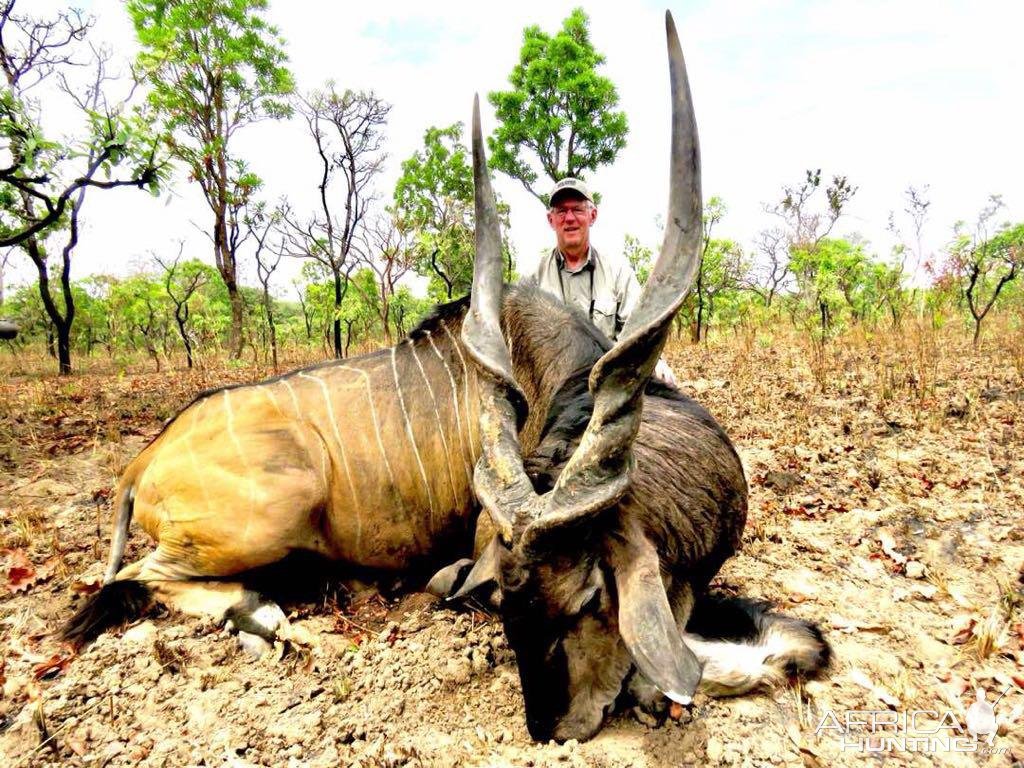 Lord Derby Eland Hunting Cameroon