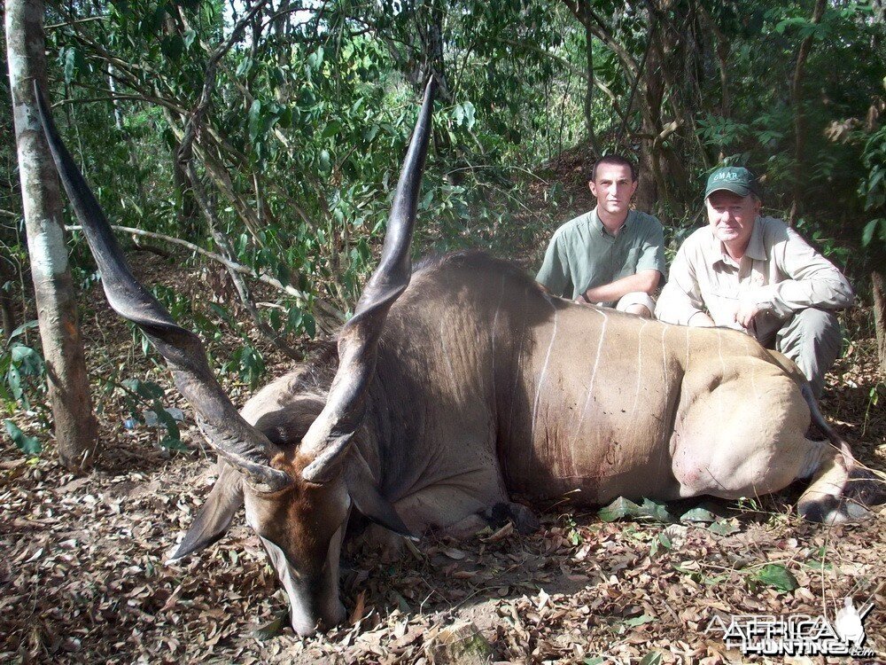 Lord Derby Eland Hunting in C.A.R.