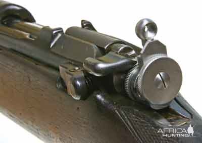 Mannlicher Schoenauer Riflesbolt release shape was changed with the introduction of the (post ww2 production) 1950 model