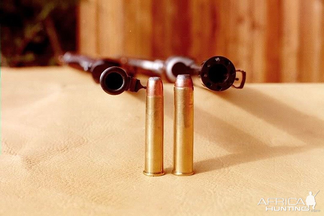 Marlin 45-70 and .510 Rifle With Ammunition