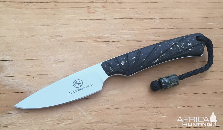 Marmoset in Snakeskin Carbon Fiber Arno's Hand Picks from African Sporting Creations