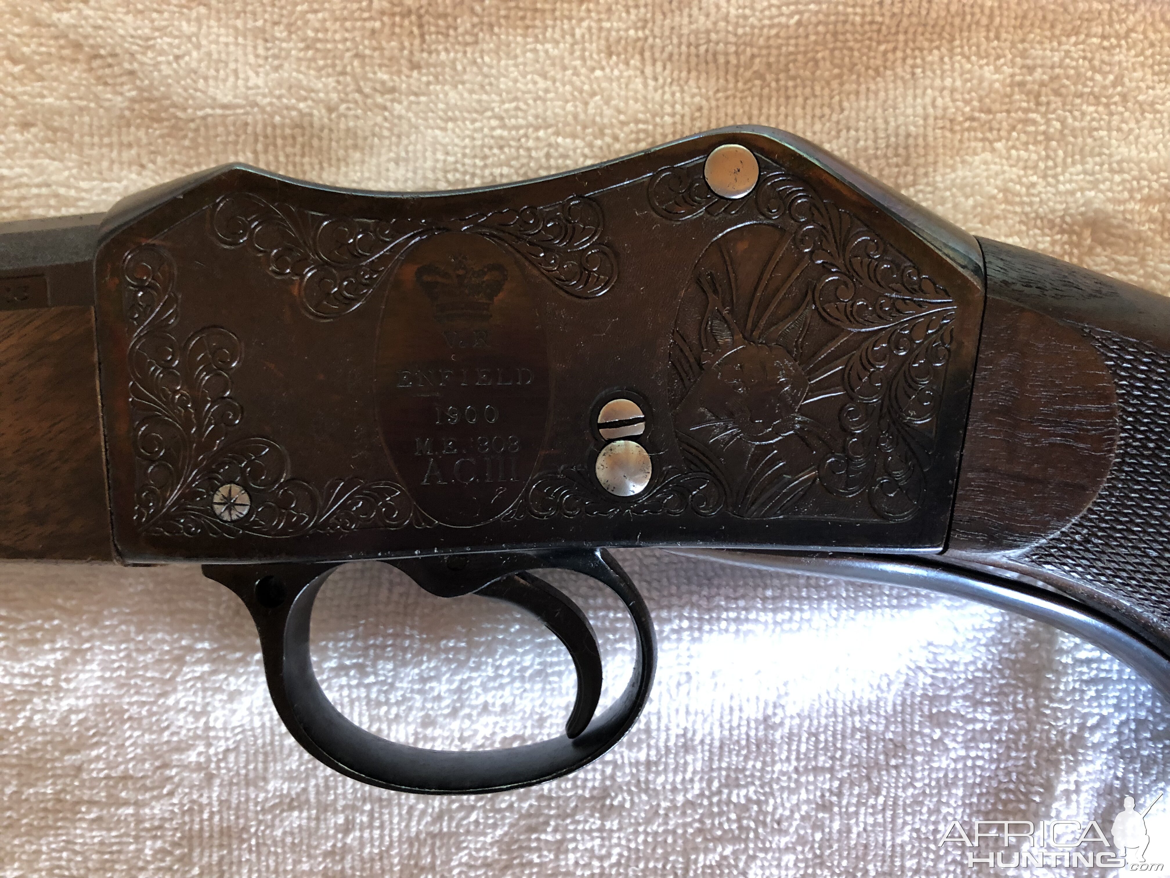 Martini- Enfield Mod 1900 MK 1 falling block rifle in .303