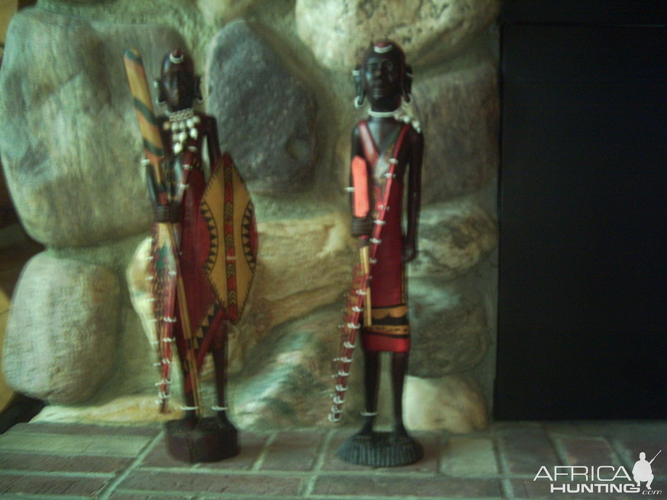 Masai warriors, picked up in africa in 2005