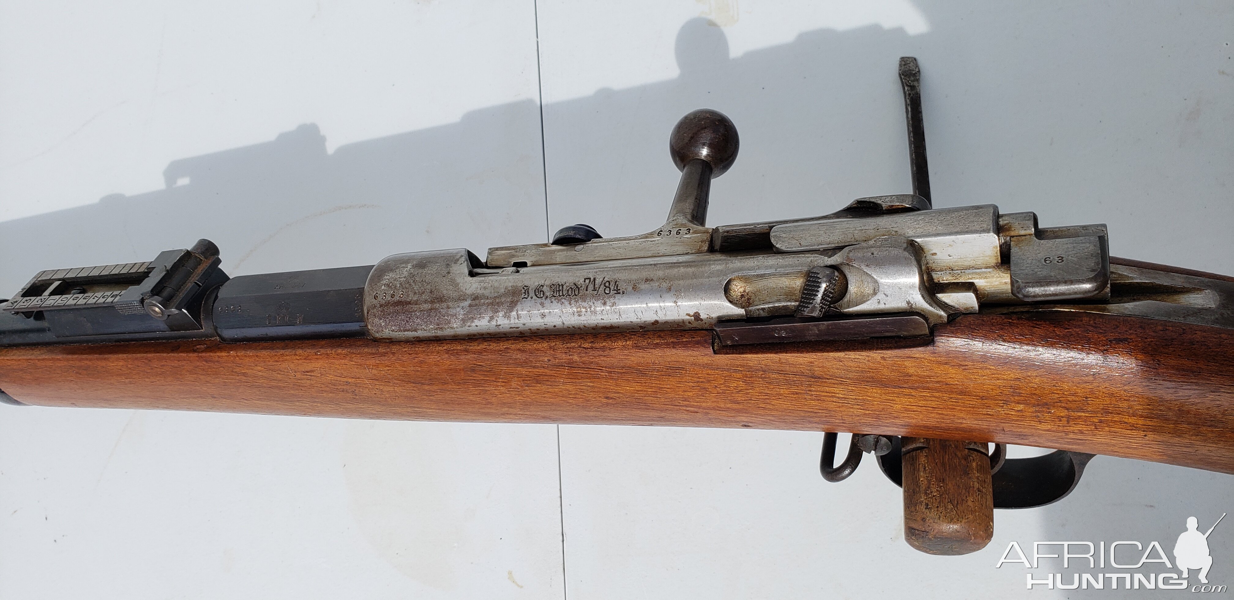 Mauser 71/84 Black powder rifles