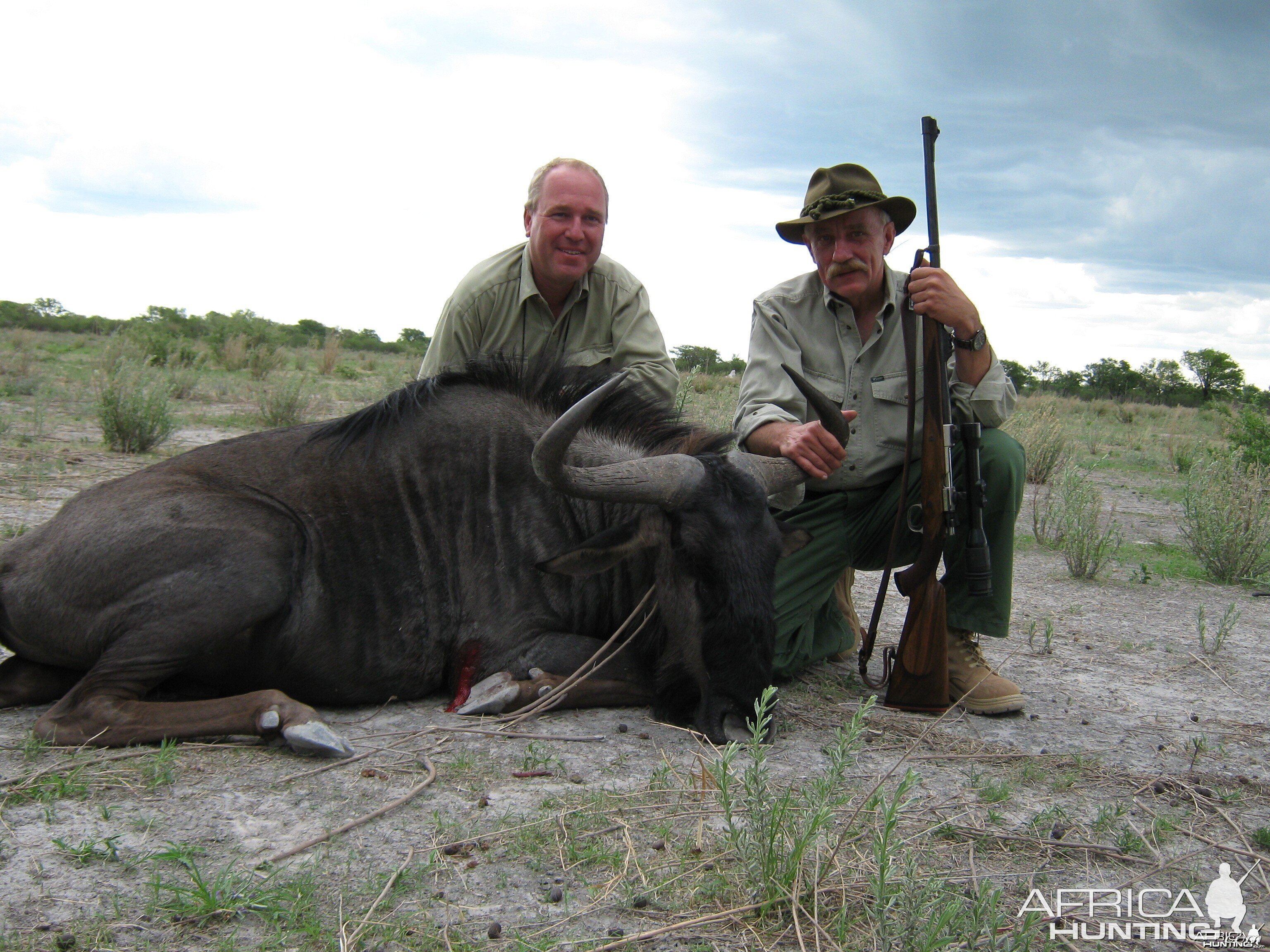 Me and my safari agent Poul Kardasz from Omalanga Safaris Poland