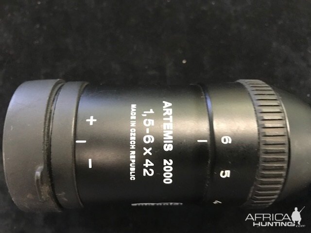 Meopta Artemis scope 30mm tube 1.5-6x42