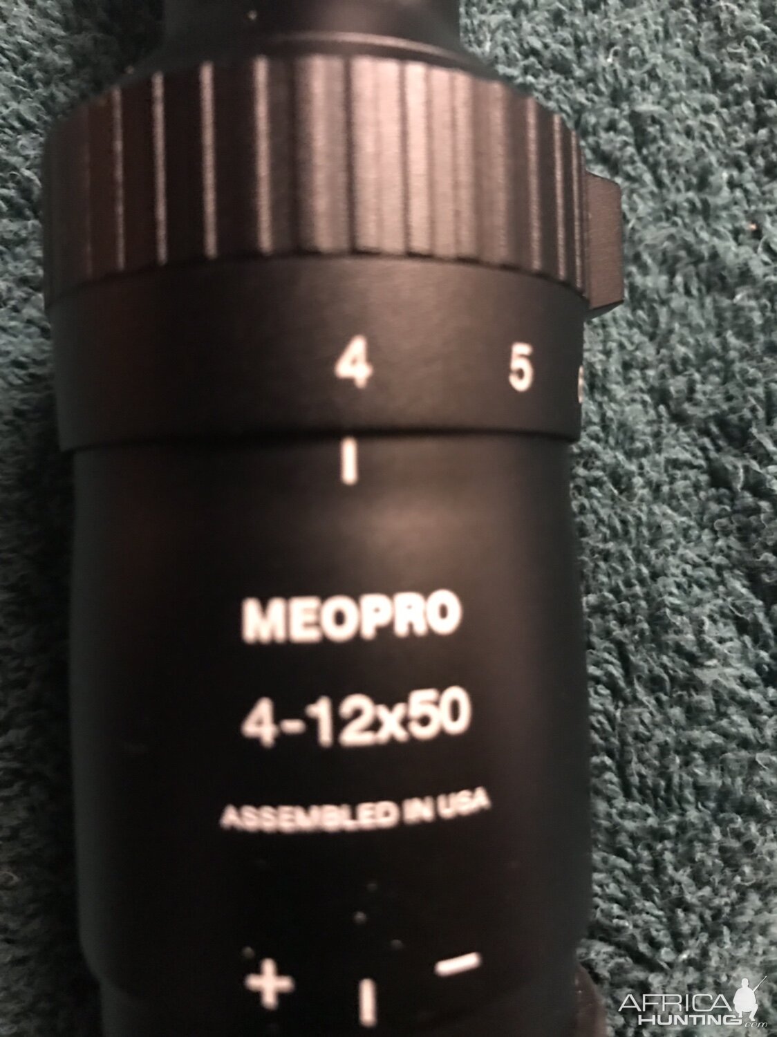 Meopta MeoPro 4-12x50 Plex Riflescope