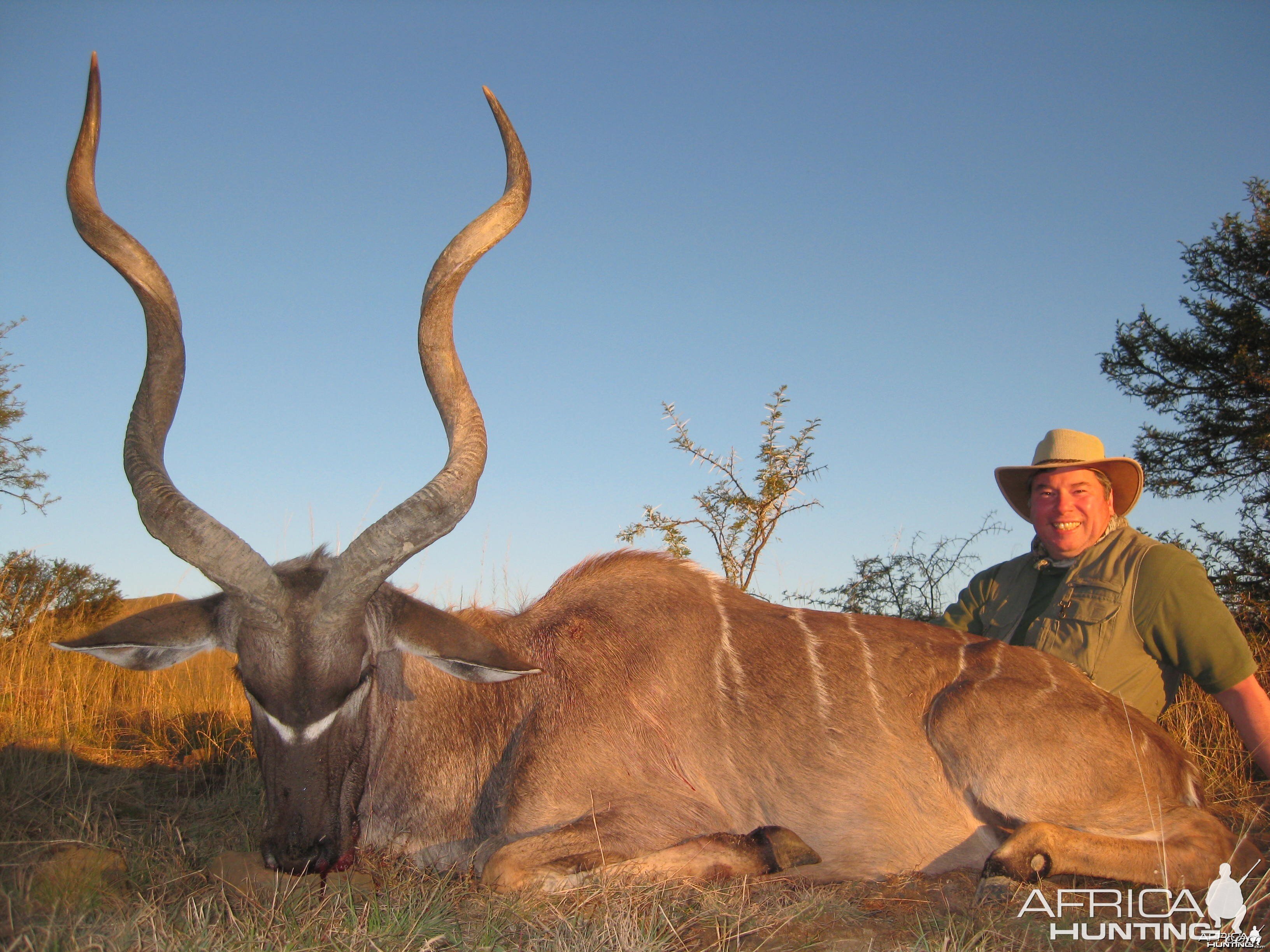 Michael J. Storinsky and his Cape Kudu