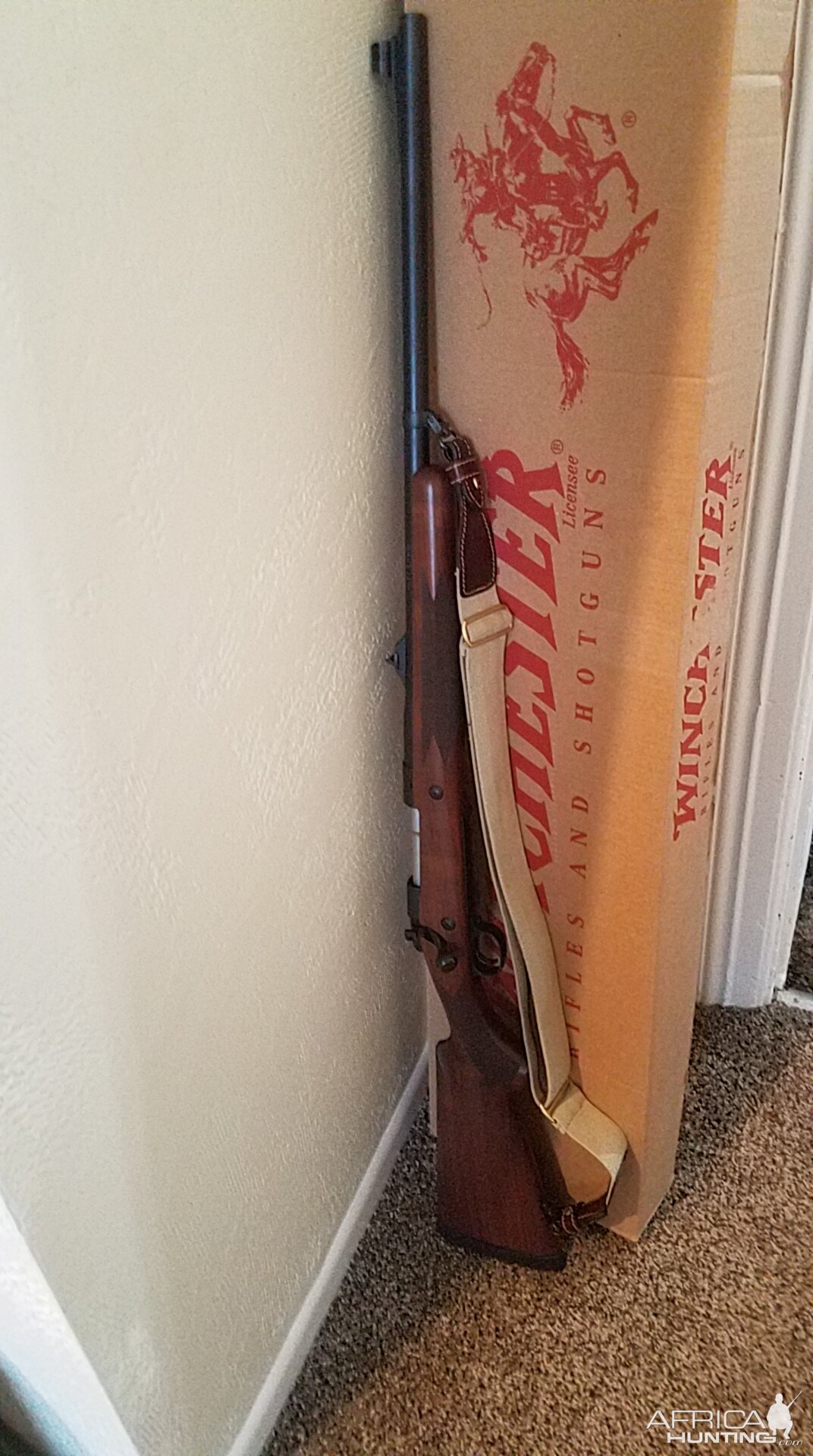 mModel 70 Safari Express 375 H&H Rifle