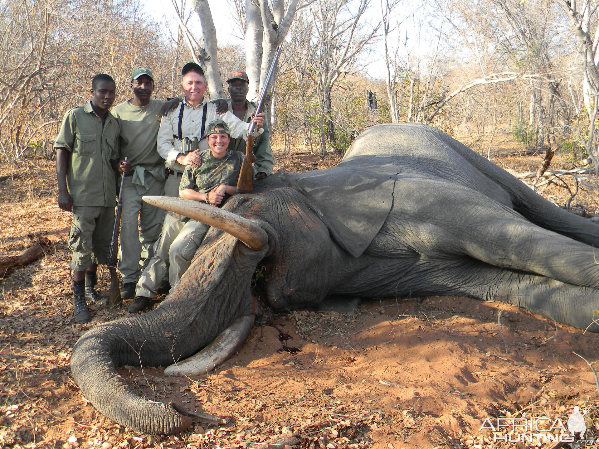 Monster Ele in Zim with TheSafariConnection & Jimba Safaris
