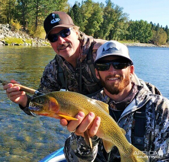Montana & Idaho USA Fly Fishing Brown Trout