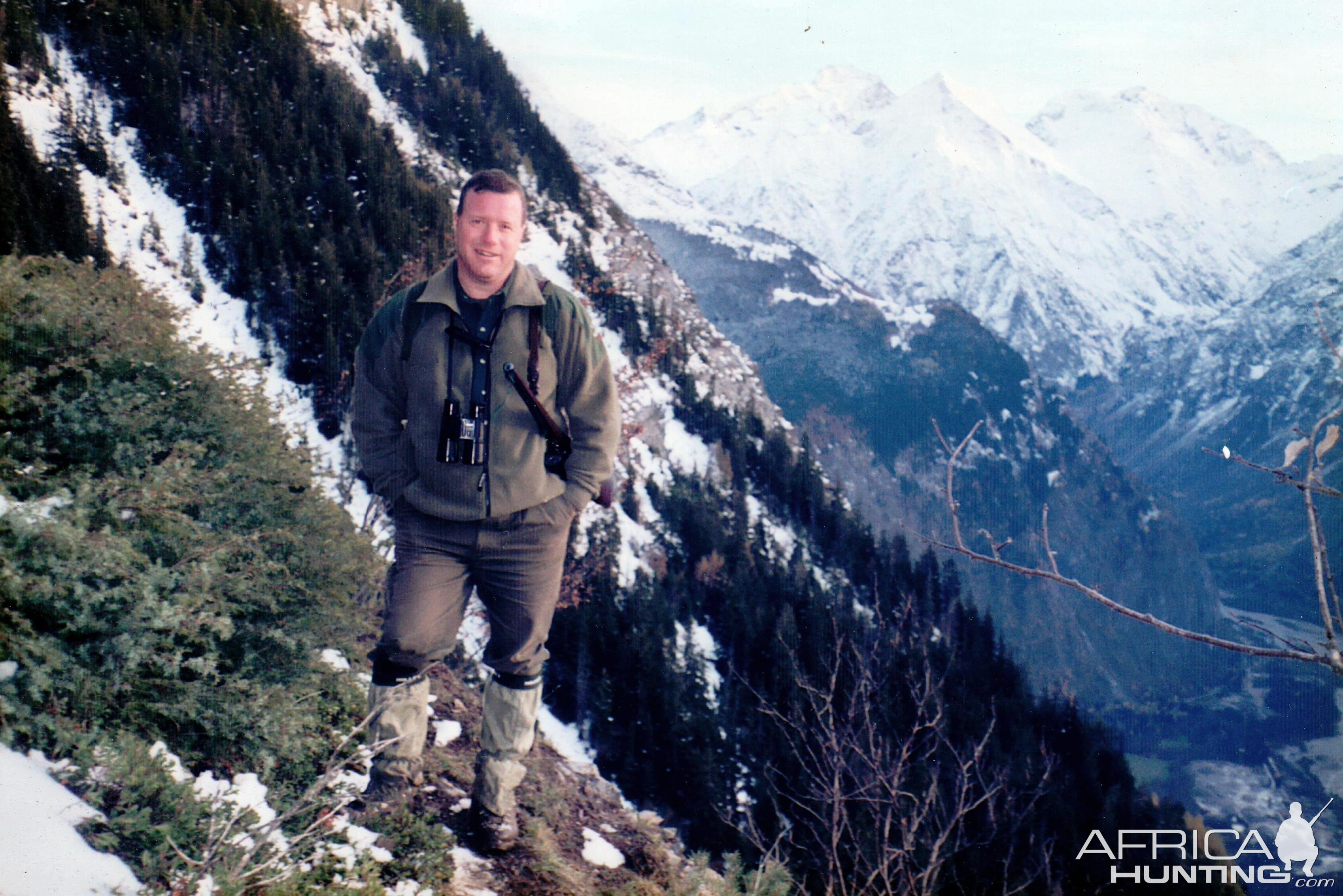 Mountain hunting in the French Alps