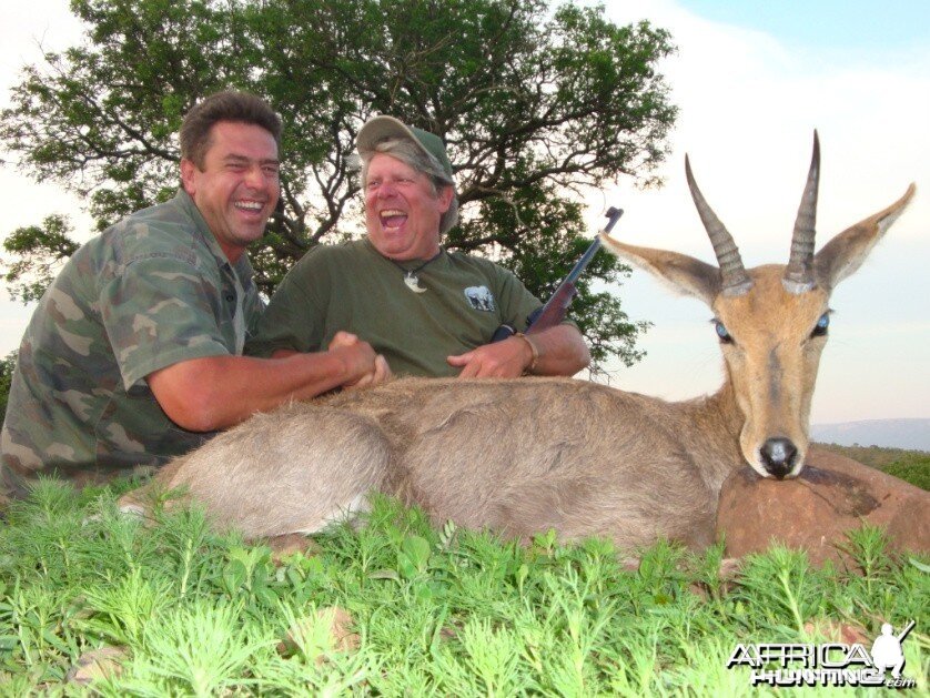 Mountain Reedbok hunted with Leeukop Safaris in South Africa