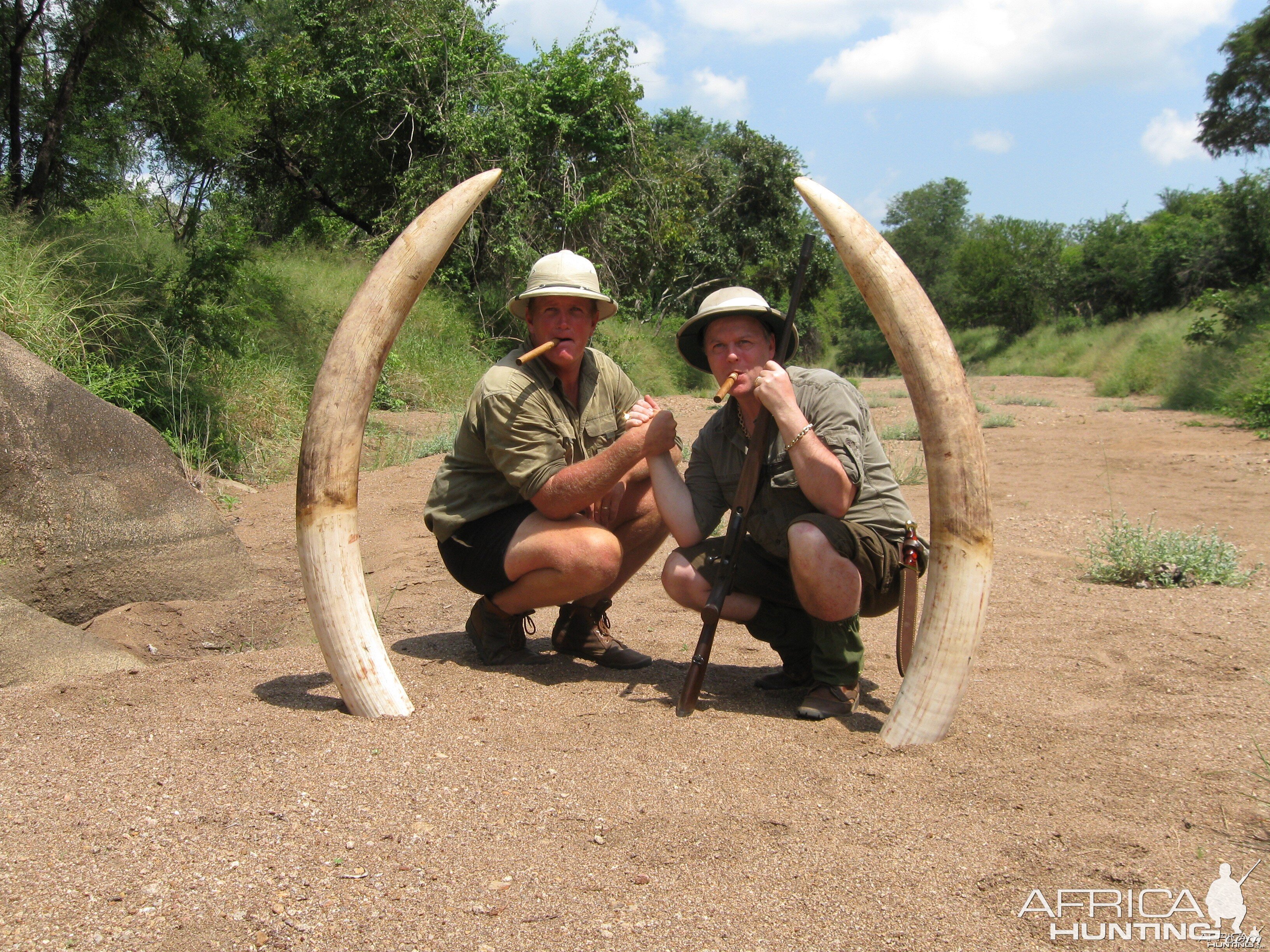 Mr. John Jensen together with PH. Johan Bezuidenhout