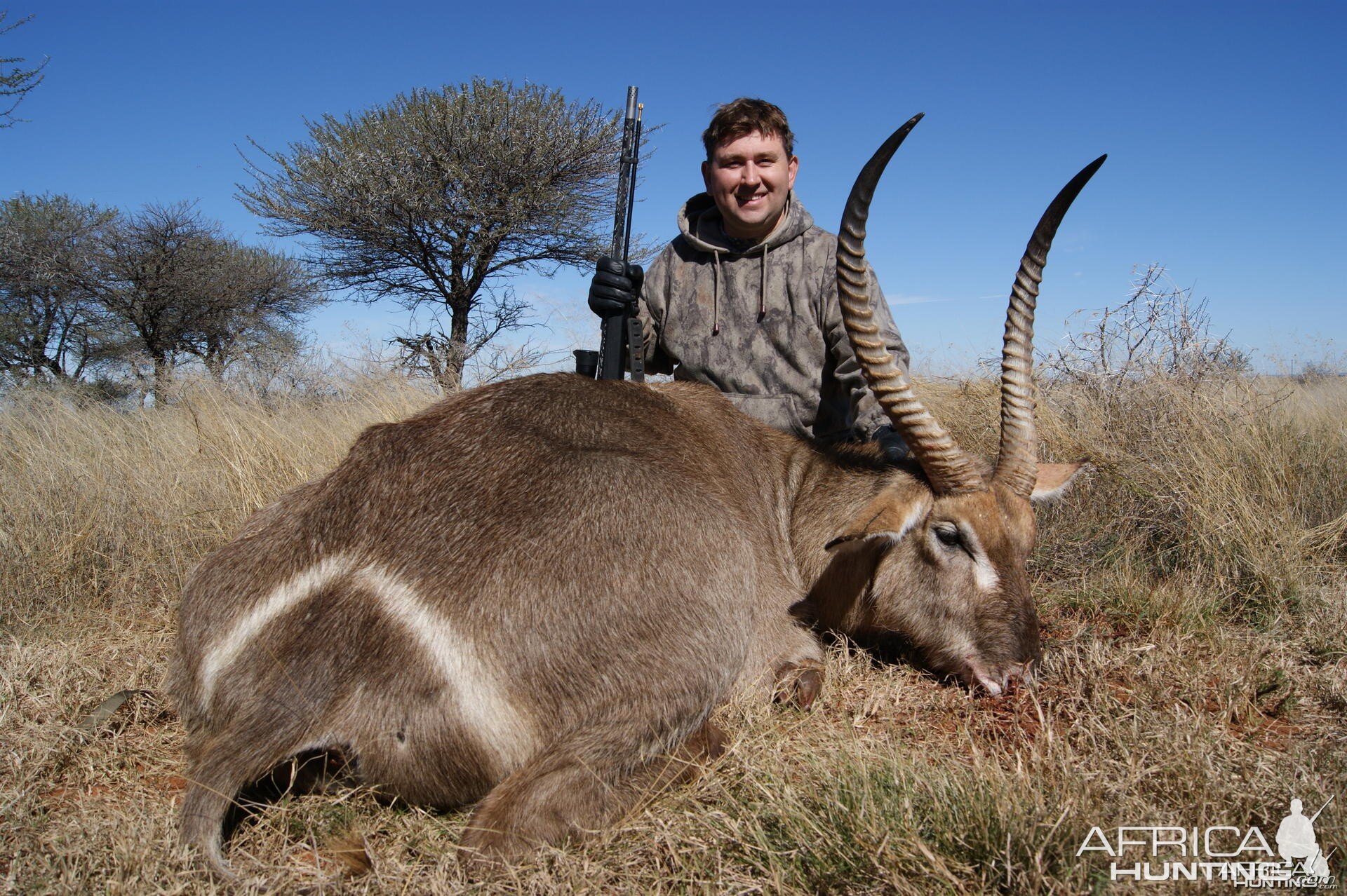 My 28.5 inch waterbuck hunted with muzzleloader