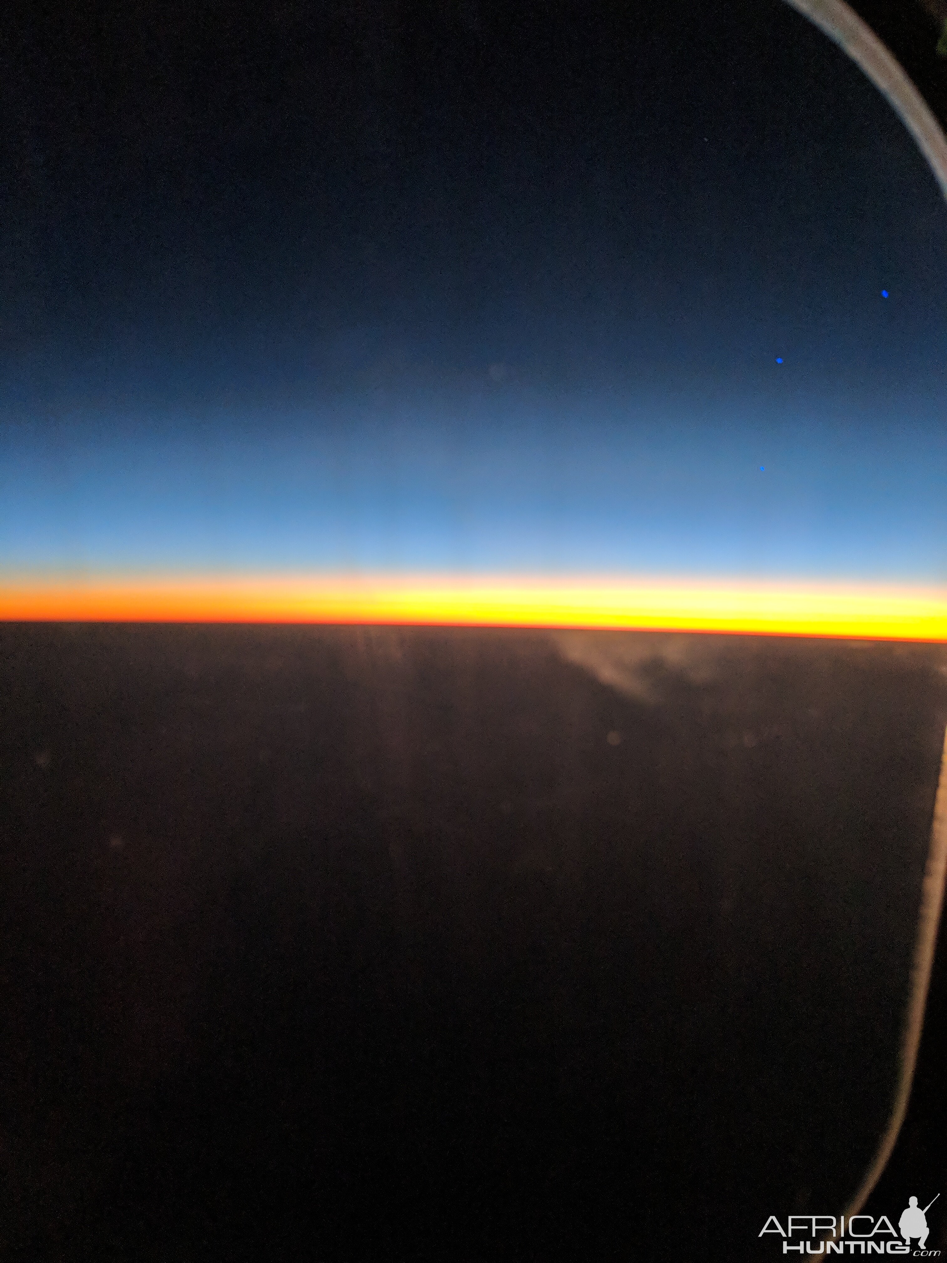 My first view of Africa